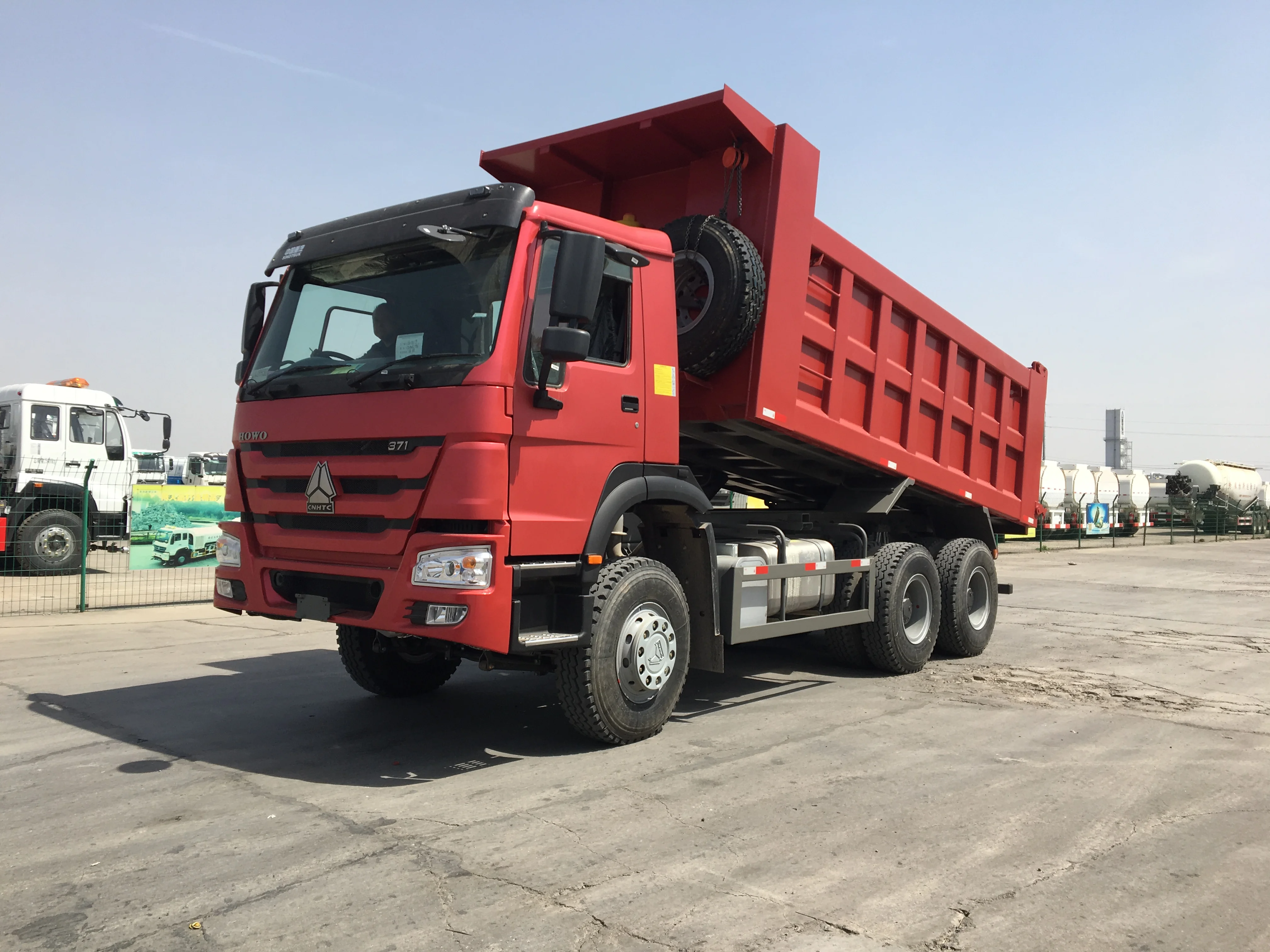 sinotruck howo price 50 ton dump truck price