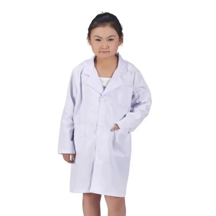 Poly Cotton Toddler Lab Coat for Kids Working Class Children Lab Coat