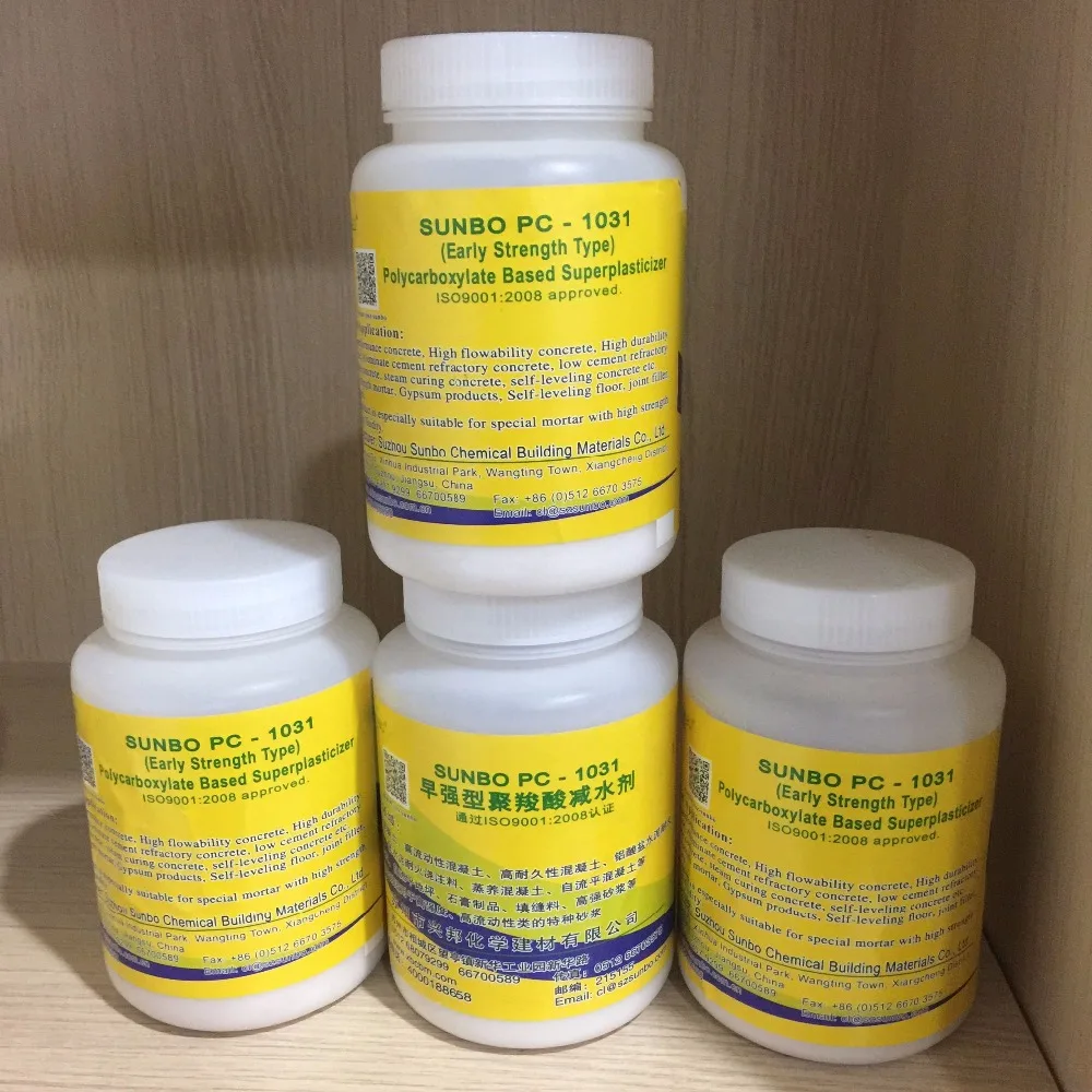 PC-1031 рано прочность раствора поликарбоксилат суперпластификатор pce порошок