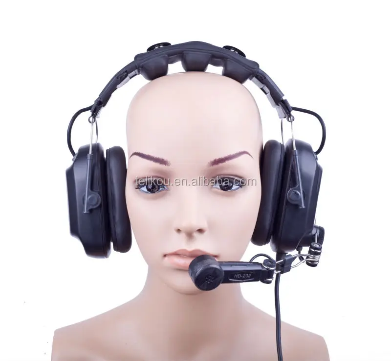  2021 TELIKOU new arrival HD-202 dual ear headset headband Anti-noise for professional audio sound