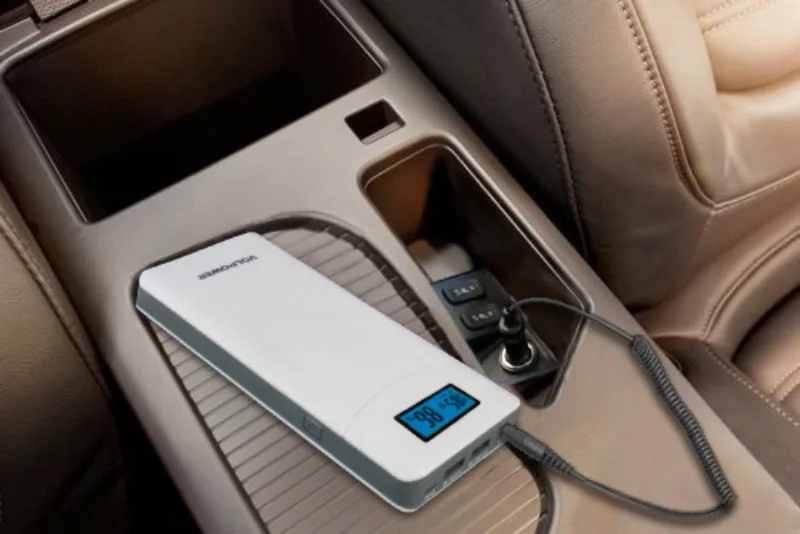 New products 2021 P65 QC2.0 LCD laptop charger anker power bank 20000mah with  12v 15v 16.5v 19v 20v 24v