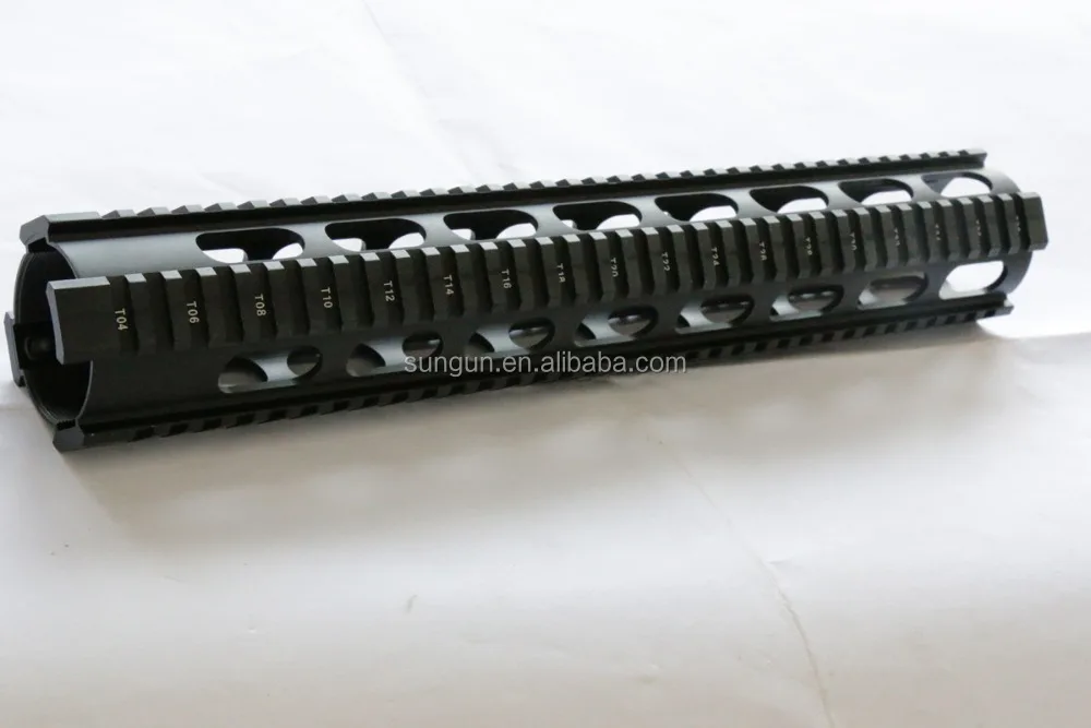 
SUNGUN MTS0059 15 inch AR Free Floating Quad Rail 