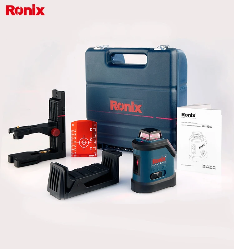 Ronix New Design Model RH-9502 for 360 Degree Machine Rotary Laser Level Cross Line Laser Level
