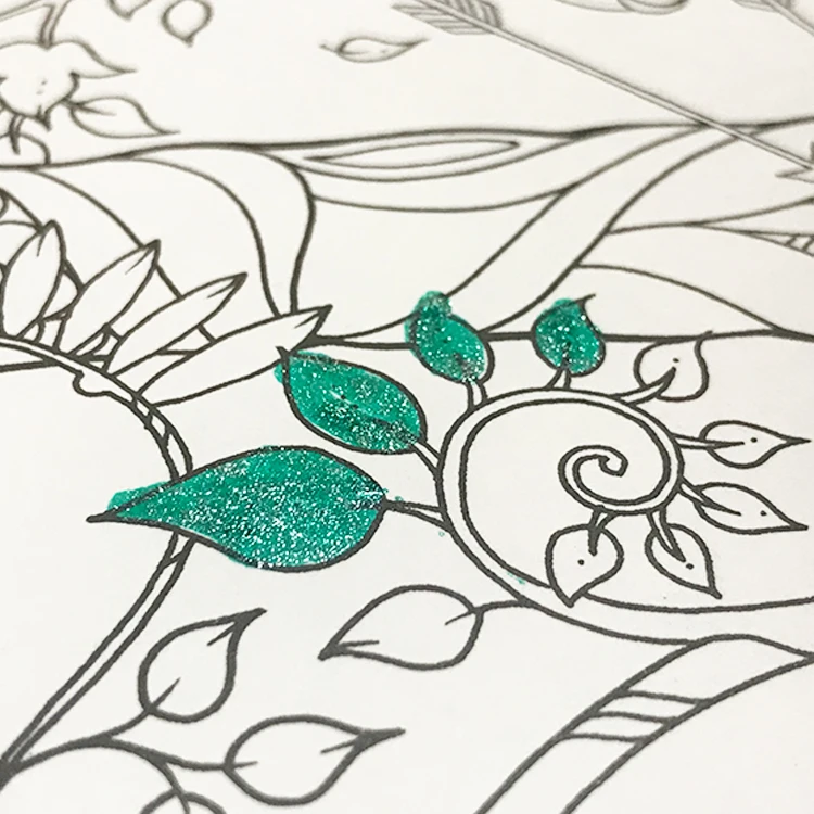 Ready to ship Bieco glitter whiteboard Paper marker Colouring Book Pens For Wholesale