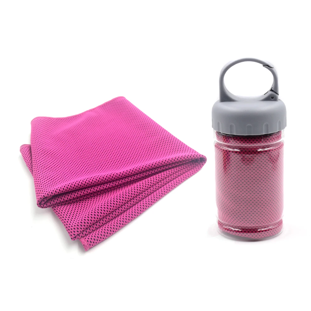 Custom size package wholesale microfiber instant cooling chilly pad towel