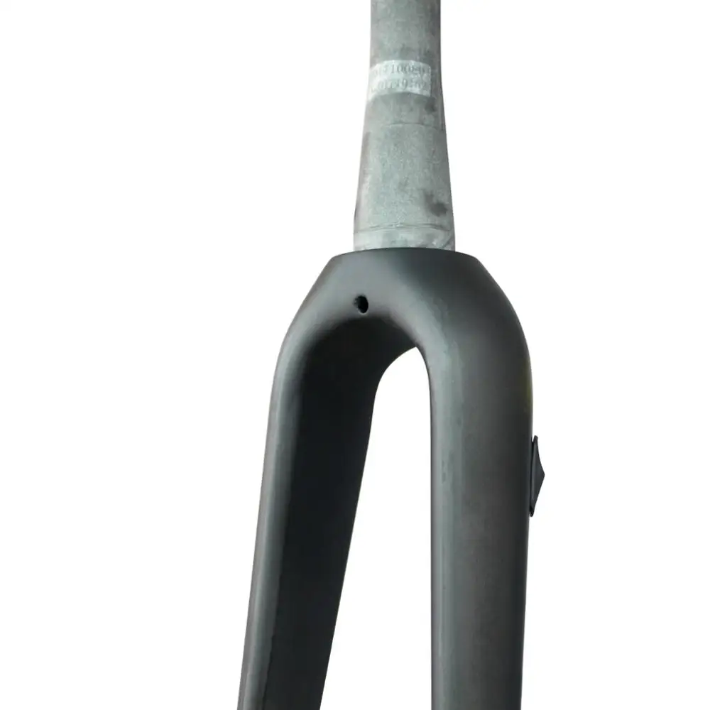 Thru-axle Carbon Road Bicycle Fork 160mm, 700C disc brake