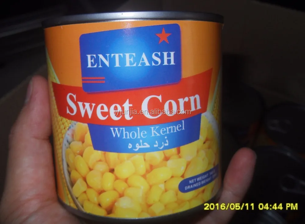 new canned sweet corn vacuum packed Premium Quality