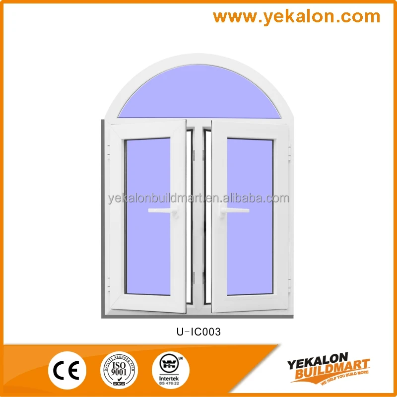 Yekalon Environmental UPVC window Casement pvc window profile