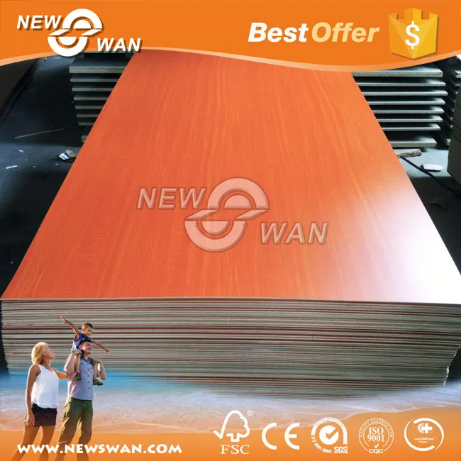 Melamine Faced MDF Flooring Panels / MDF Board Price in Kerala