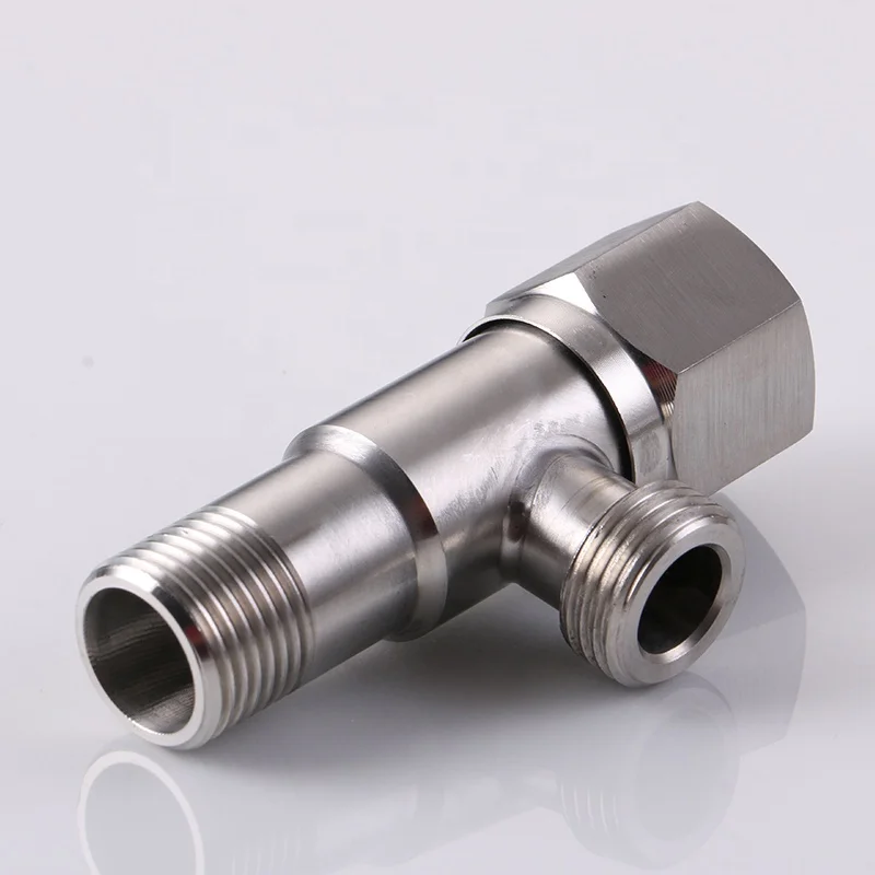 
green 304 stainless steel mixer angle valve Water switch 