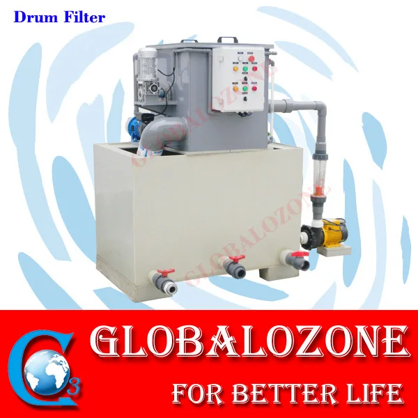 Low price and good quality drum filter for koi pond