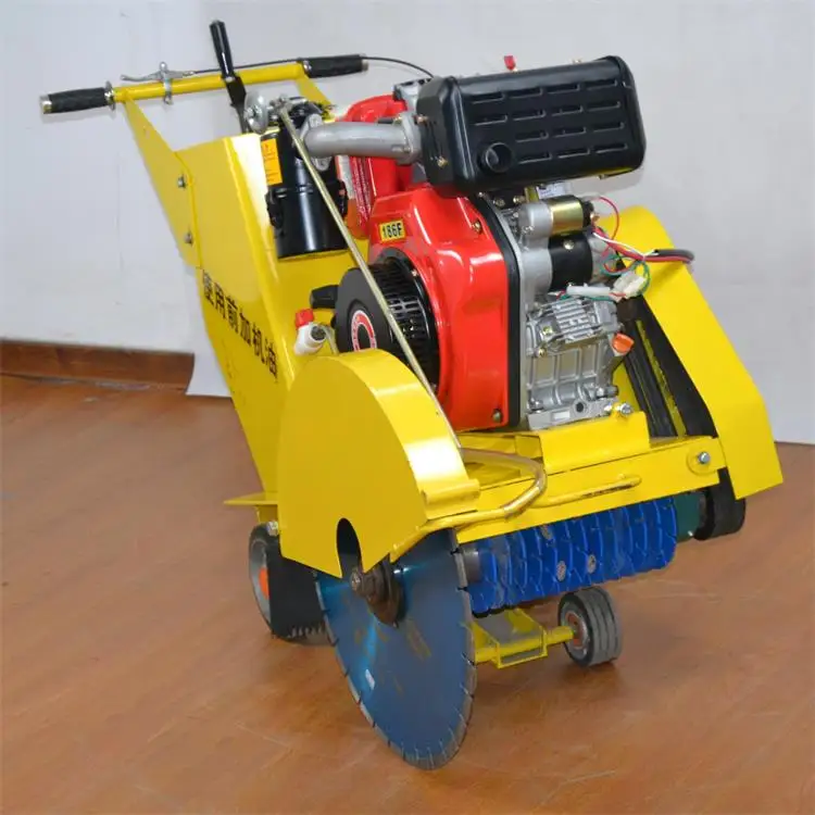 Gasoline/diesel  concrete cut saw machine for cutting concrete floor