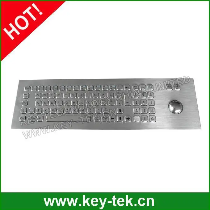 Киоск клавиатура с трекбол и цифровая клавиатура