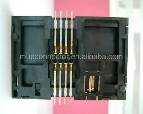 Good sales MUP-C833 High Quality SMT Type Card Connector landing technology smart card connector for verifone vx520