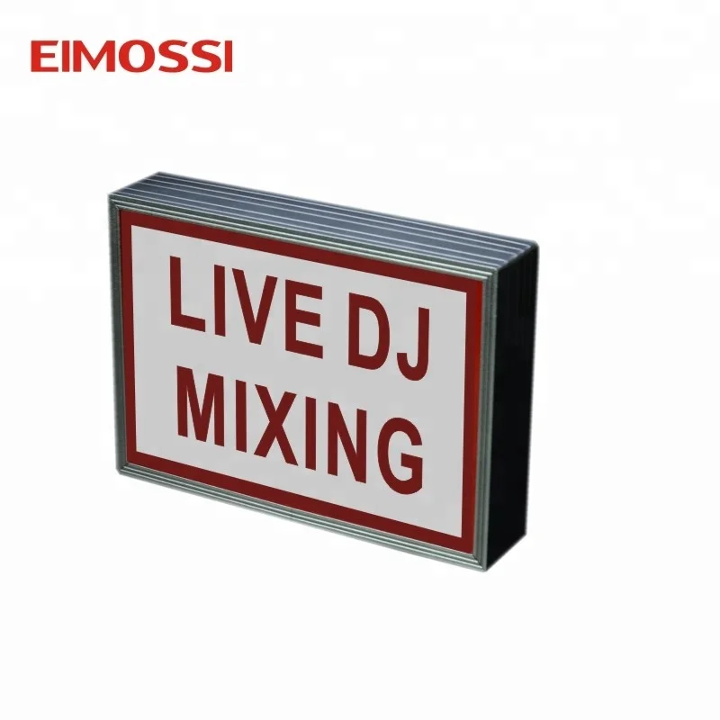 
DC24V Recording studio room led signage 