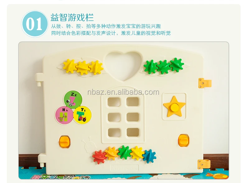 
Factory Beauty Furniture Pet Fence Plastic Portable Fences For Dogs 