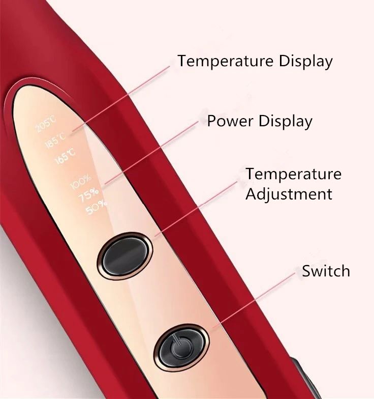 
Wholesale Hot Selling 2 in 1Portable Mini Flat Iron Hair Straightener For All Hair Types 