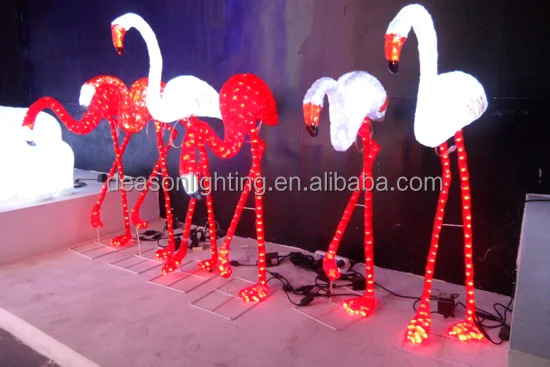 flamingo light decoration