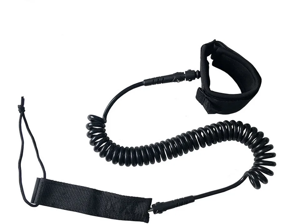 7mm 5-10 Foot surfboard foot leash rope leash polyurethane cord for surf leash