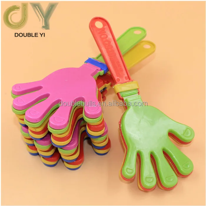 Eco-friendly Plastic Toys Hand Clappers / Sports Clap Hands