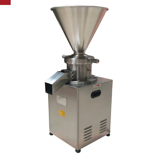 
JMC80 Вертикальная эмульгирующая коллоидная мельница промышленная машина для изготовления кунжута, арахисового масла, соуса чили, очиститель шоколада 