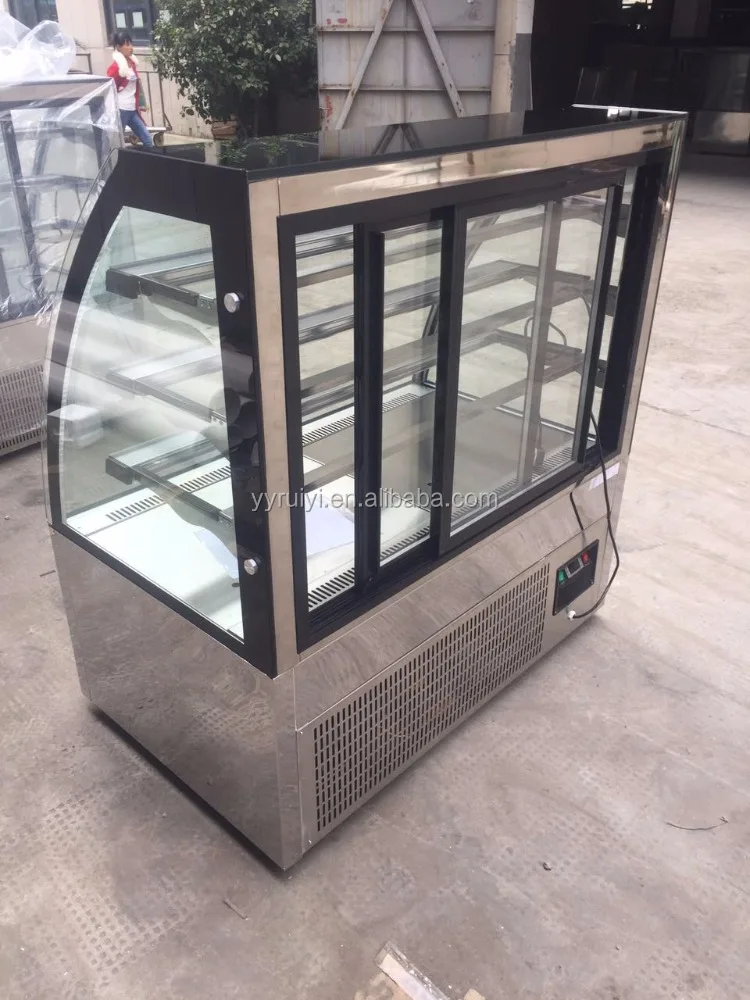 
PEZO Commercial 1500mm Bakery Cake Display Showcase 