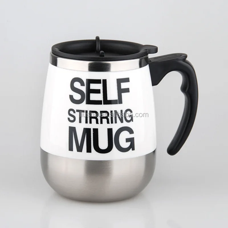 450ml/550ml self stirring coffee mug