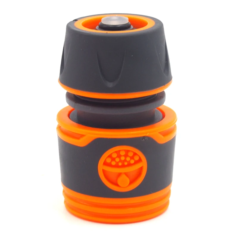 Пластиковый мягкий быстроразъемный соединитель для садового шланга 1/2 дюйма с водяным Ограничителем