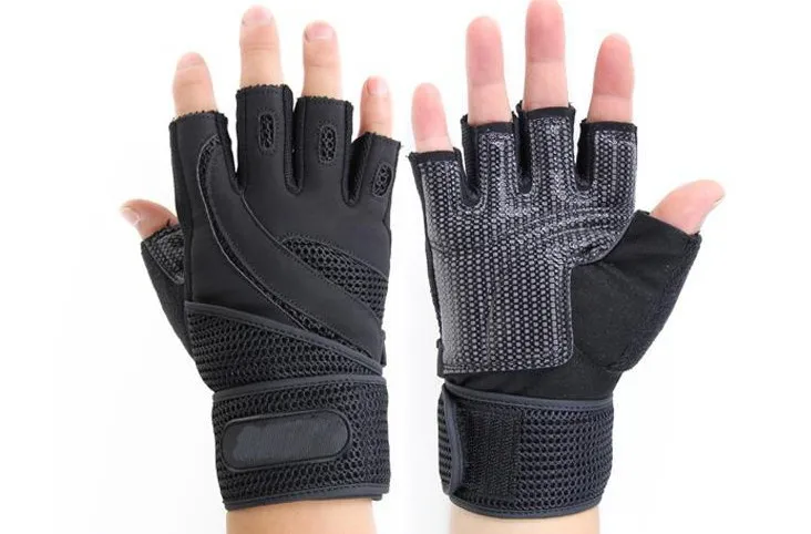 Gym Gloves Weight Lifting Exercise Training Bodybuilding