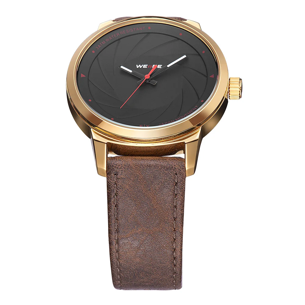 
WEIDE WD005G-1C 2018 Newest Gold China Original Design For Men New Year Gift Teenage Fashion watches 
