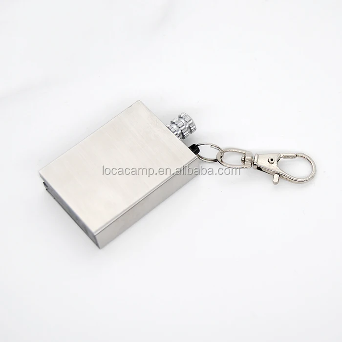 Mini Waterproof Emergency Safety Fire Starter Stainless Steel Plastic Match Striker OEM Customizable Magnesium Permanent Match
