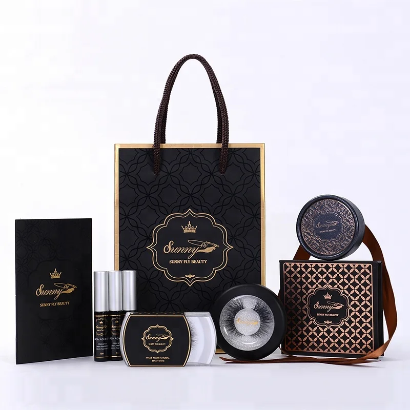 Производитель, бесплатные образцы, оптовая продажа, накладная полоса, индивидуальная упаковка, норковые ресницы