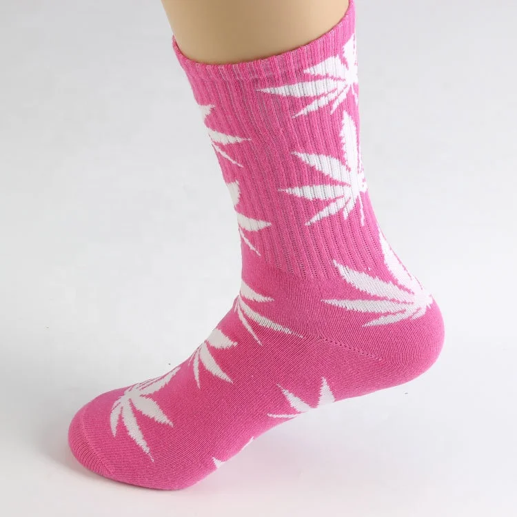 Marijuana Weed Leaf Cotton Socks
