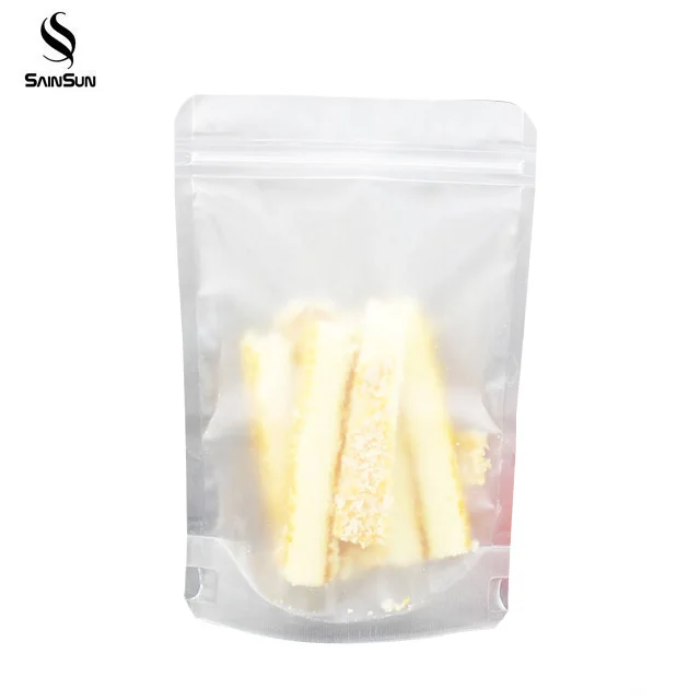 
Three Side Sealed White Small Medical Ziplock Pill Plastic Package Bags For Medication 