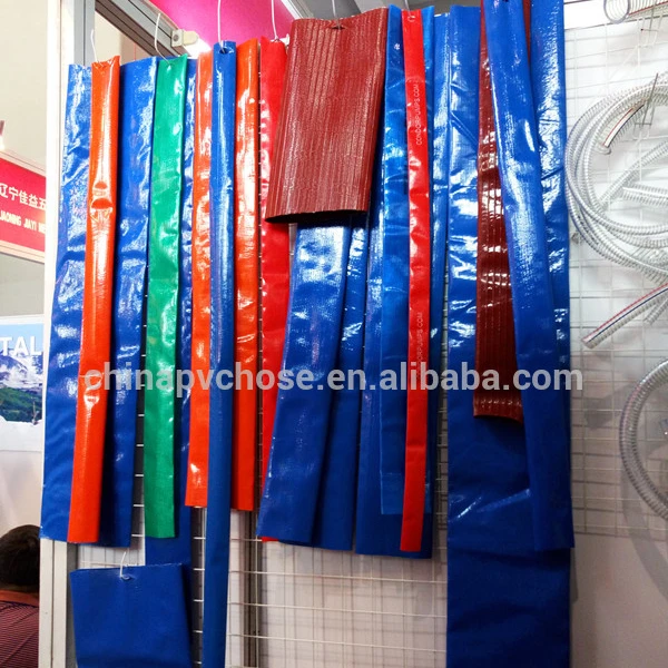 High Pressure Flexible Discharge 1,2,3,4,6 Inch Water PVC Layflat Hose Agricultural Irrigation Hose