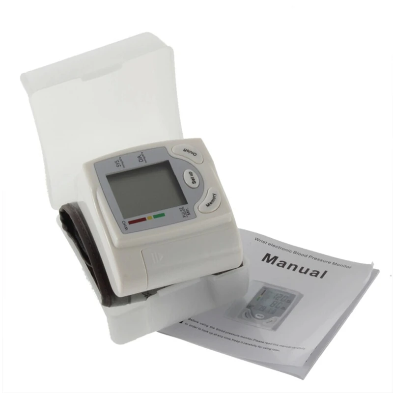 Portable Home Use Blood Presure Testing Equipment Digital Wrist Blood Pressure Monitor