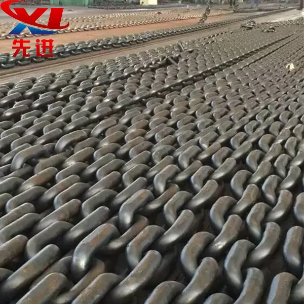 Slag extractor high strength round link chain