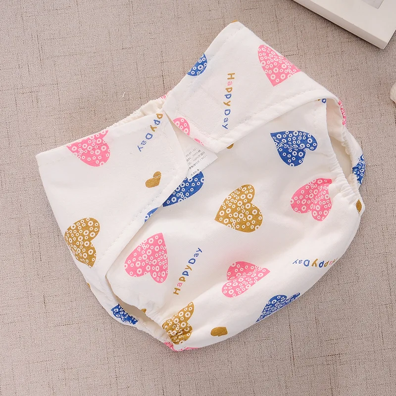 
baby cloth diaper cartoon baby diaper newborn cotton training pants baby learning pants 