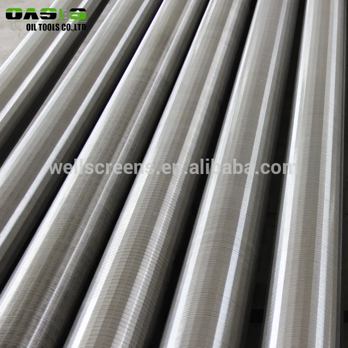 Petroleum/Water Well Screens Johnson Wedged Wire Screen