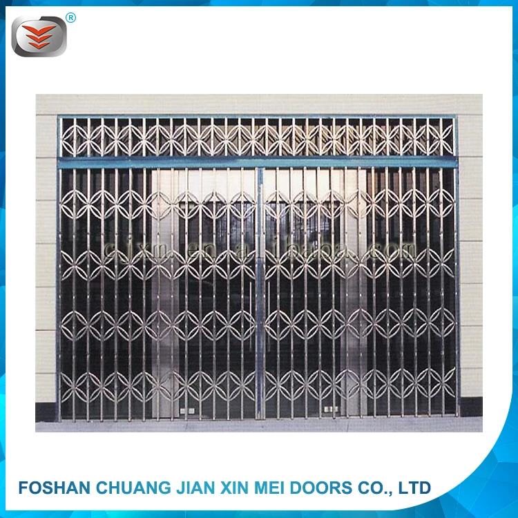 Stainless steel vent gate slide door/sliding door