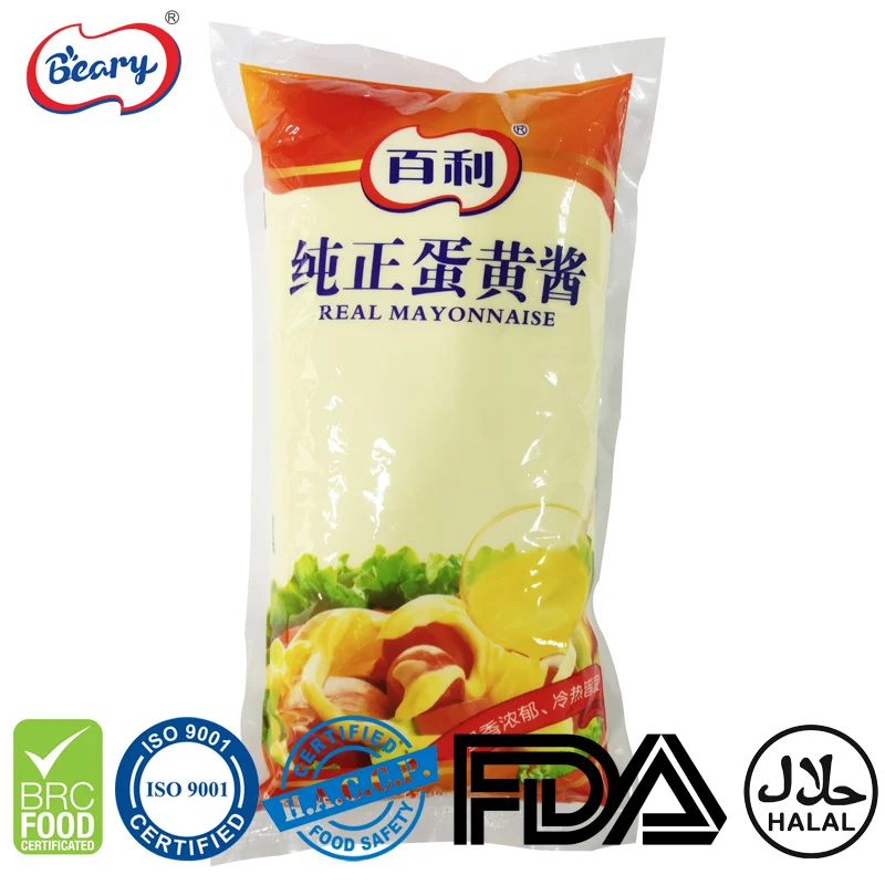 Non-GMO Real Mayonnaise Manufacturer Salad Dressing Sauce Wholesale OEM