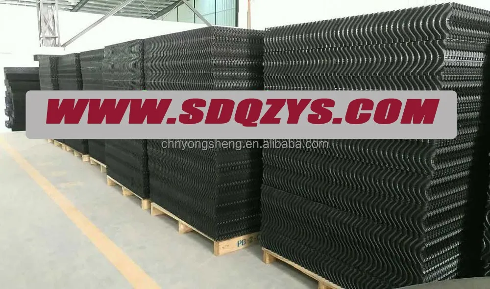 plastic air evaporative cooling pad for poultry greenhouse
