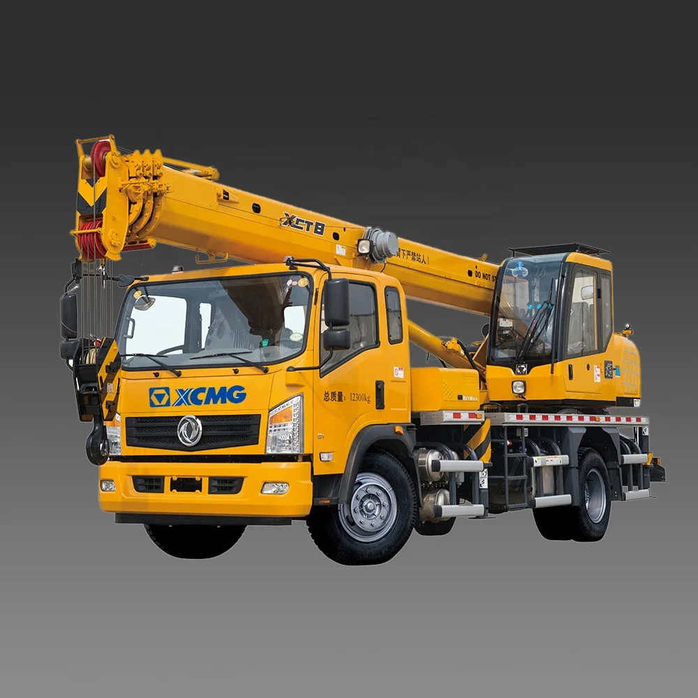 XCT8L4 New 4-Section Boom 8 ton Small Mobile Crane for Sale
