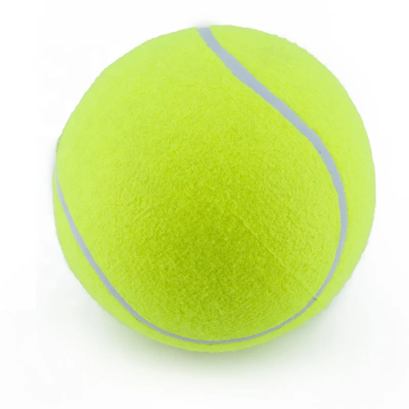 Size 9.5 inch inflatable big tennis ball
