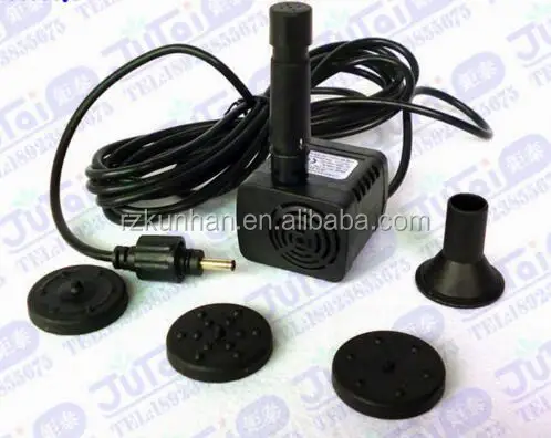 DC12V floating Garden solar submersible Fountain pump solar powered water pump