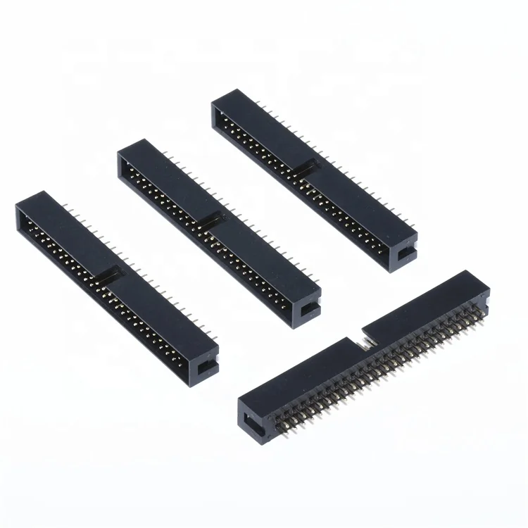 2.54mm 50 Pin Box Header PCB male Connector