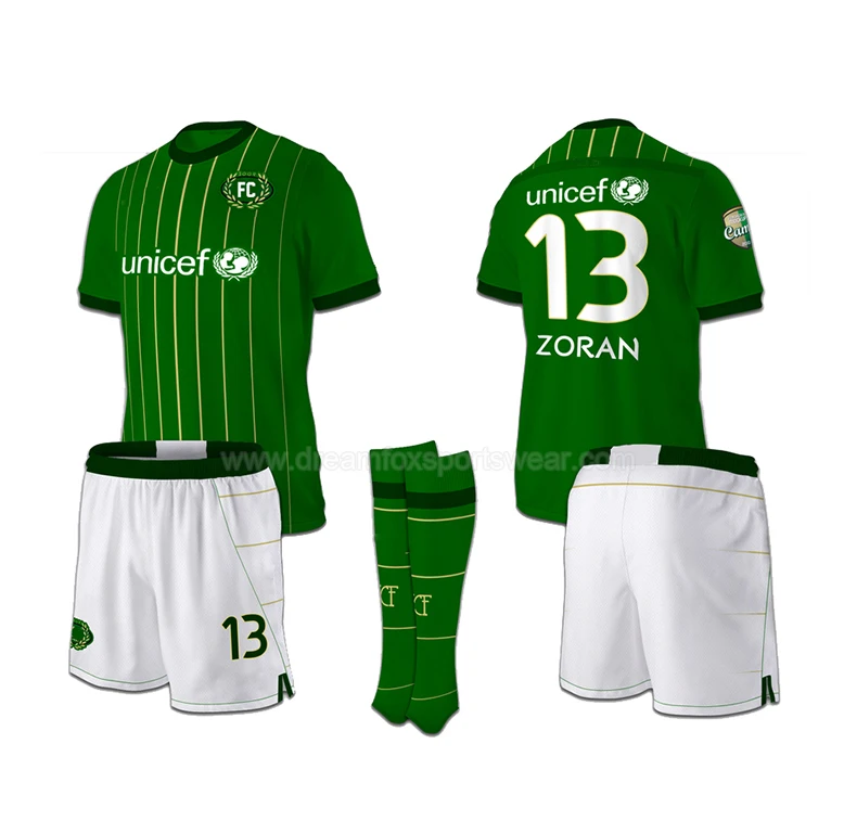 OEM service no limited sublimated thailand national team soccer jersey, jersey football model