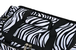 nylon makeup bag professional cosmetic high-capacity bag for all cosmetics