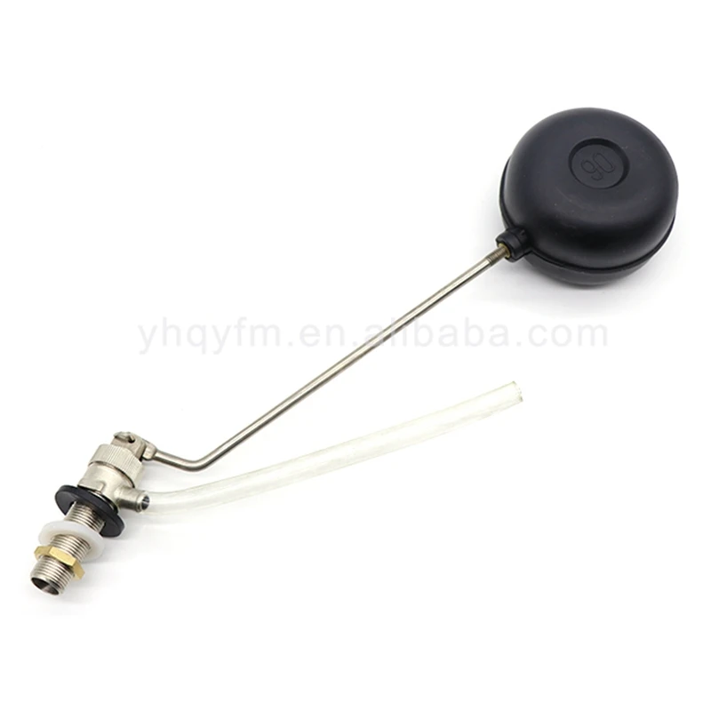 YUHANG cheap Water Tank Forged Brass Float Valve ball valve light version Water Tank Brass Float Valves plastic ball