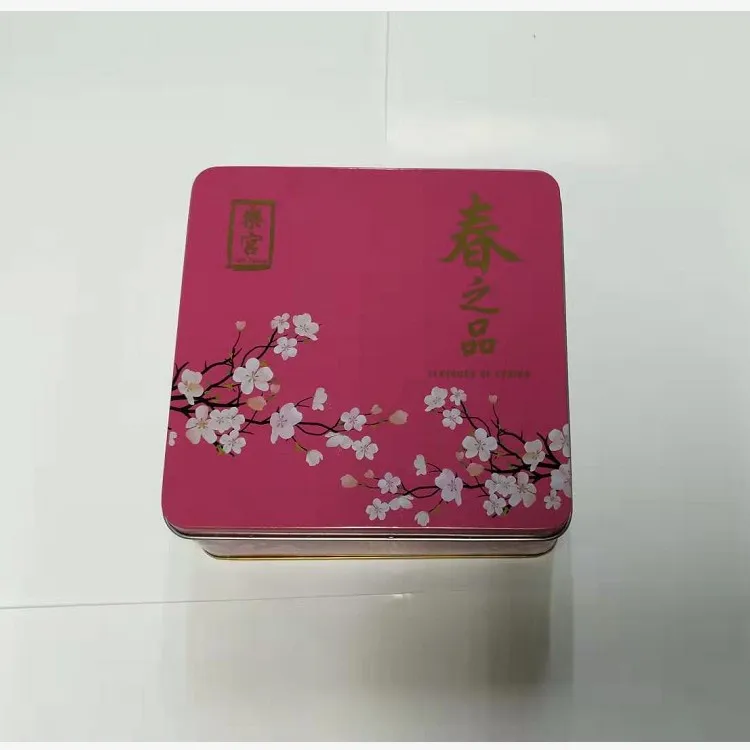 Cheap Customized Logo Unique Square Metal Tin Box Packaging Promotional Gifts